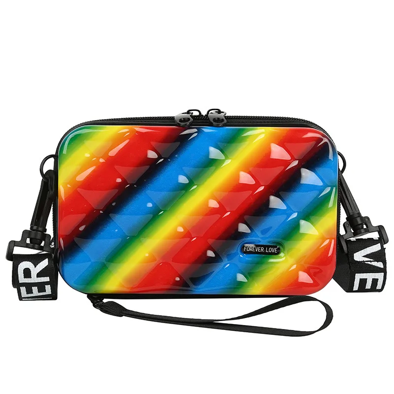 LGBT Pride Rainbow Forever Love Crossbody Purse Bag Queerks™