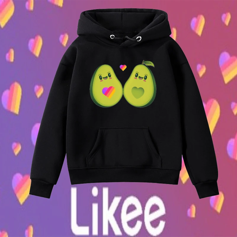 

LIKEE Kids Hoodies Funny Children's Sweatshirts Cute Child Boys Hoodie Cool Clothes Girls Casual Cotton Little Girls Clothes