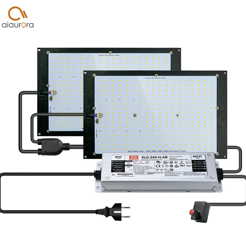 Interruttore Di Accensione/Spegnimento Dimmerabile Per Samsung Lm301H Uv Ir 150W 240W Quantum Tech Led Board Grow Light Con Driver Meanwell