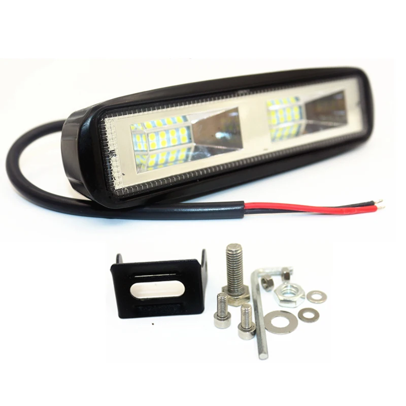 Белый рабочий светильник светодиодный для внедорожников кроссоверов