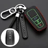 Luminous Leather Car Smart Key Cover Protective Case Holder For Toyota Camry CHR Prius Corolla RAV4 Prado 2017 2022 Accessories ► Photo 3/6