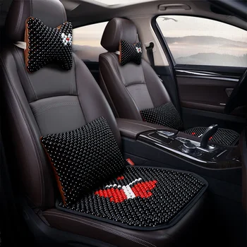 

Message Car seat cover wood beads car seat cushion pad mat for kia hyundai volvo lada kalina granta priora renault logan