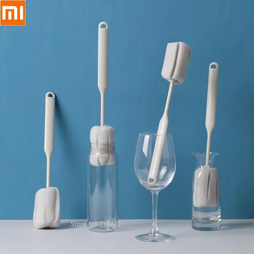 Губка с длинной ручкой для Xiaomi Jordan &amp Judy чистящий инструмент кухни чистка детских