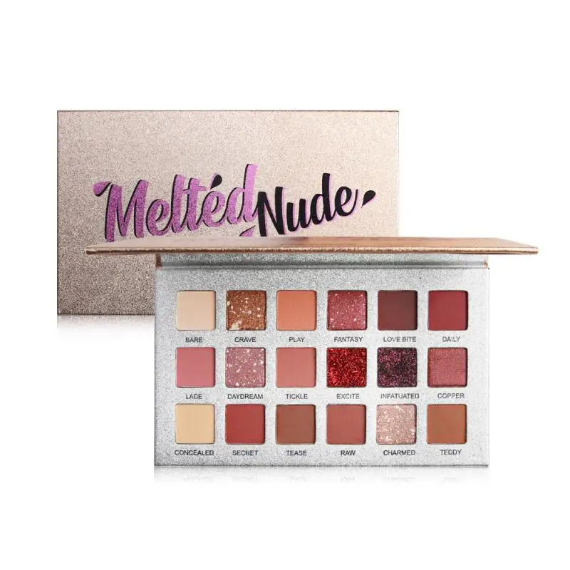 MAANGE 18 цветов блестящие тени для макияжа Pallete тени для век Пигмент матовый перламутровый блеск длительный алмаз макияж подарок