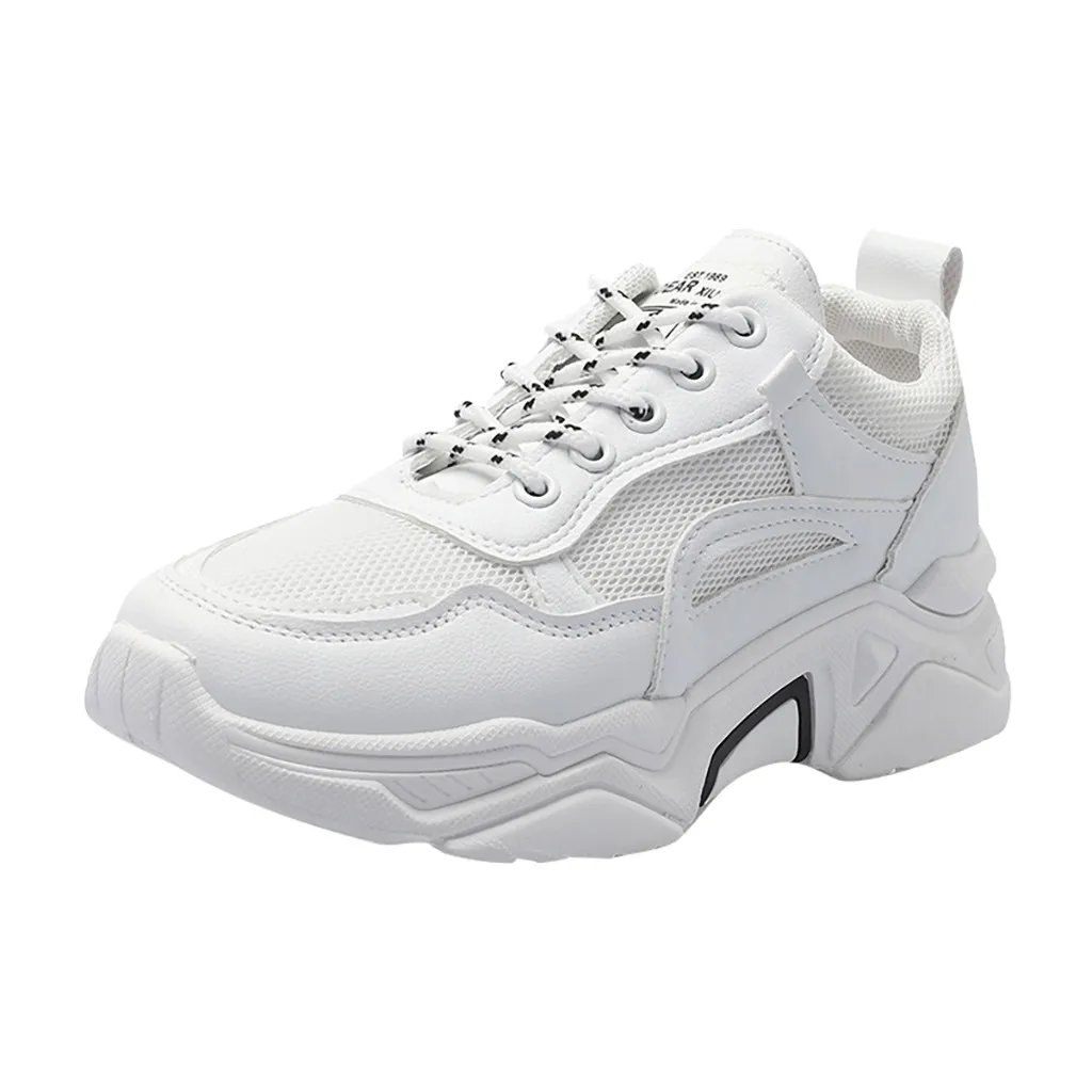 

SAGACE Fashion Thick Bottom Ladies Breathable Shoes Walking Sport Shoes Casual Shoes Women Non-slip Athletic Running Shoes