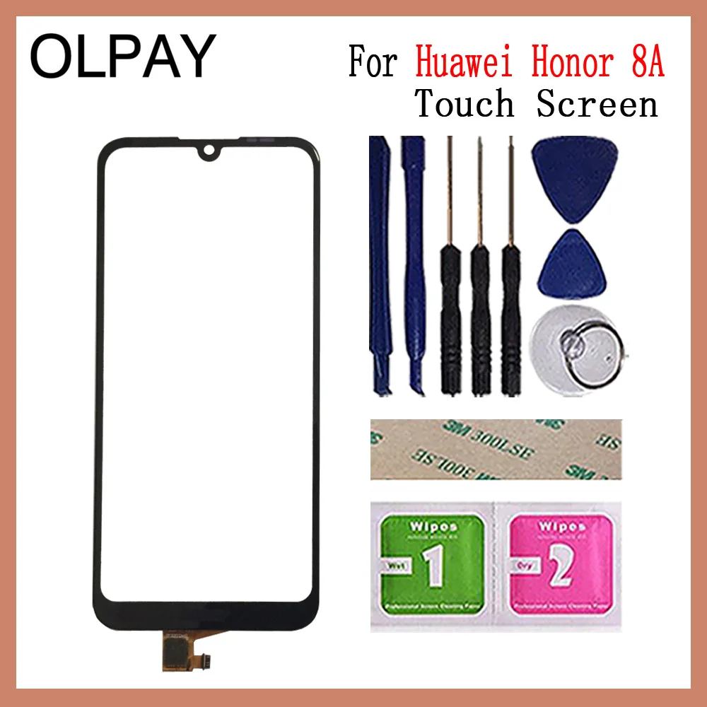 OLPAY 6,09 ''AAA сенсорный экран для huawei Honor 8A Honor8A JAT-AL00 Play 8A JAT-L29 сенсорный экран дигитайзер сенсор стекло