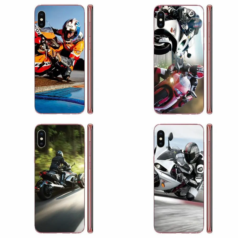 ТПУ Роскошный для LG G3 G4 G5 G6 G7 K4 K7 K8 K10 K40 K50 Q6 Q60 V10 V20 V30 V40 Nexus 5 5X 2017 мотоцикл гоночный