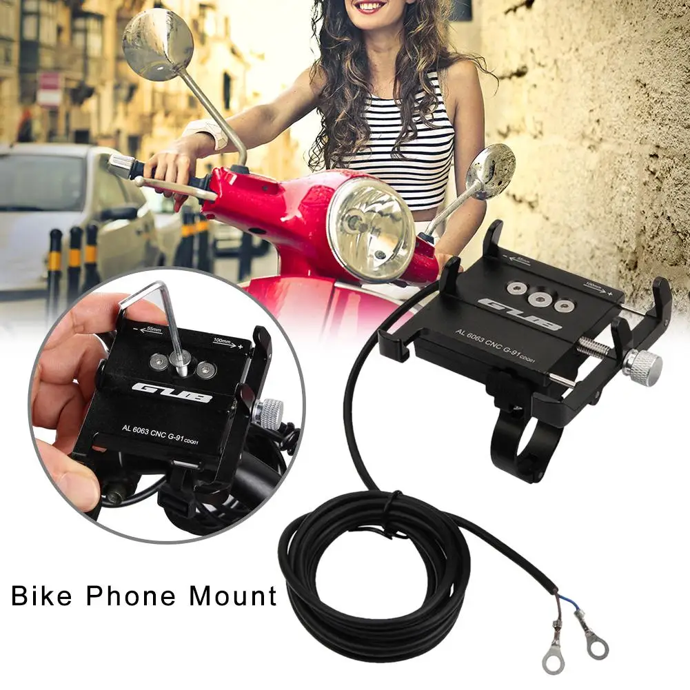 Дорожный велосипедный держатель телефона Подставка для смартфона держатель телефона для GUB G-91 велосипед электрический мотоцикл-скутер телефон навигация фиксированный кронштейн