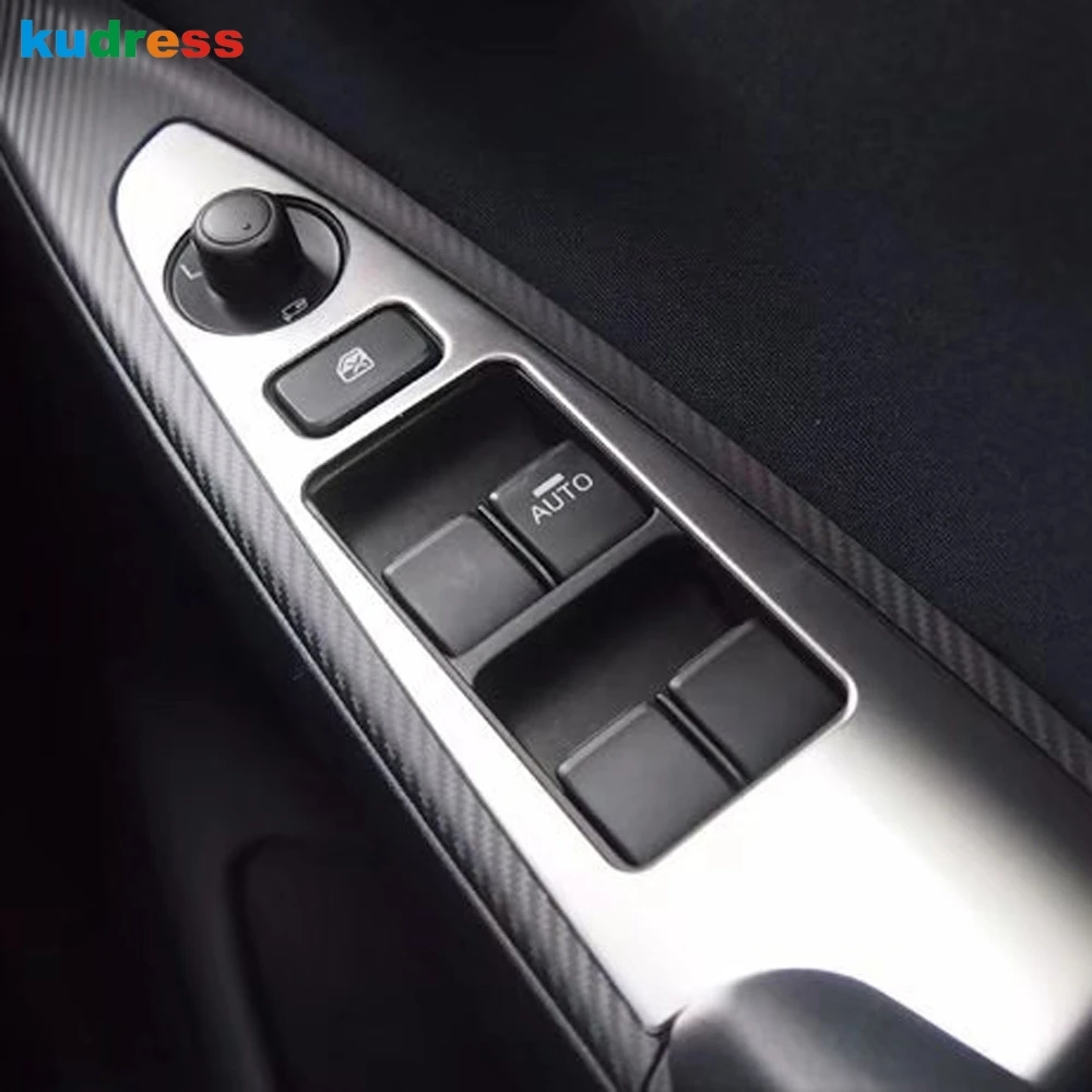 Аксессуары для интерьера Mazda 2 Demio DJ 2014 2018 хэтчбек сталь матовый переключатель