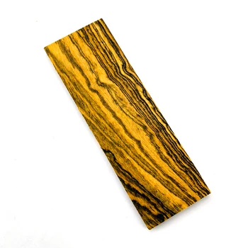 

New Mexico Yellow rosewood Knife Piercing handle material crude wood woodwork DIY 120*40*30MM-1pcs