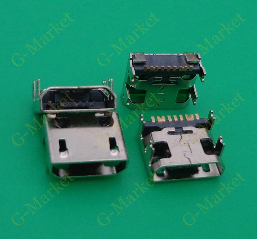 10Pcs Per Samsung B550H C3590 C3592 C3595 E1272 Duos 130E Galaxy Stella 2 Duos7 Pin, Micro Usb Tipo B Connettore Di Carica
