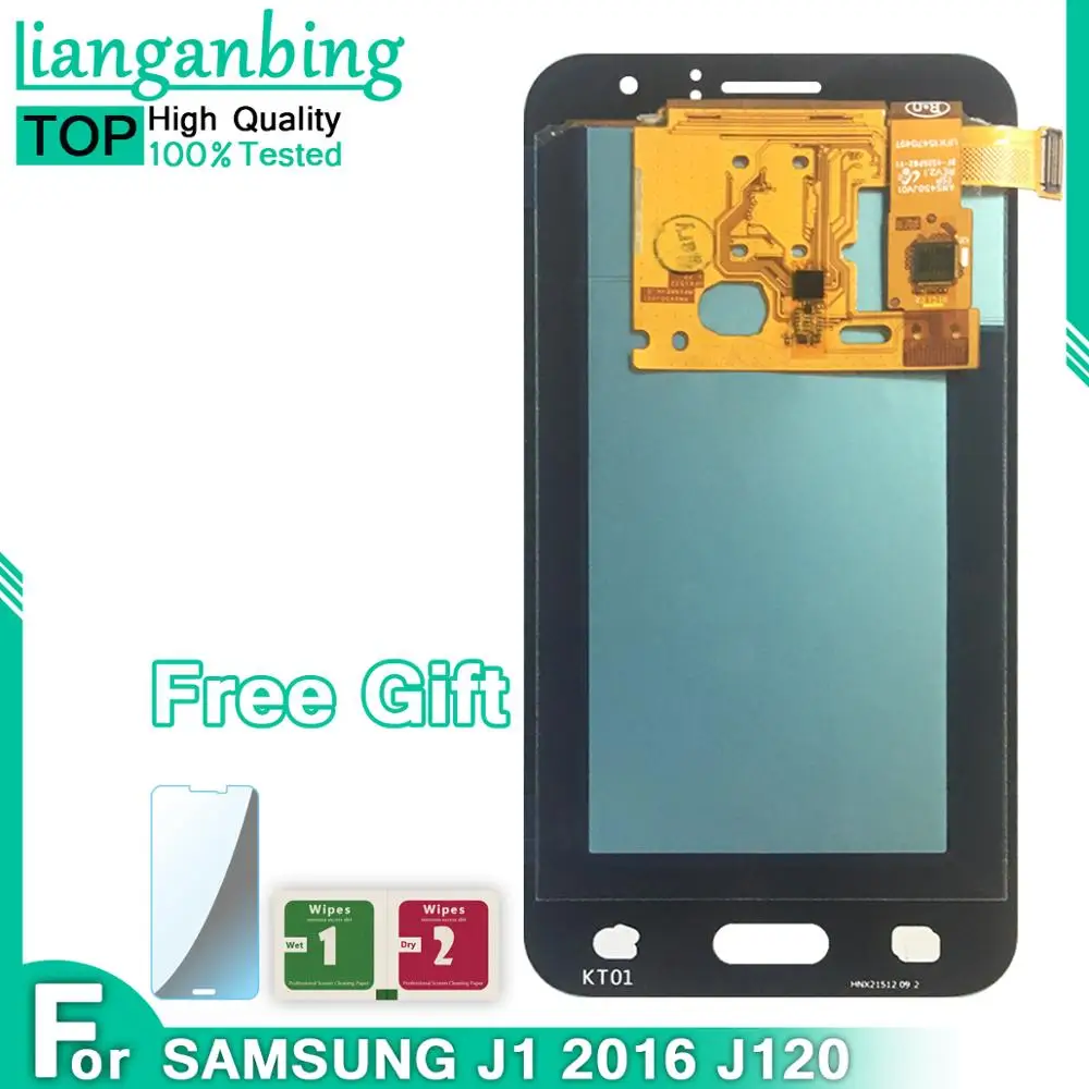 Новый супер AMOLED LCD J1 J120F J120DS J120G J120M J120H дисплей 100% протестированный рабочий
