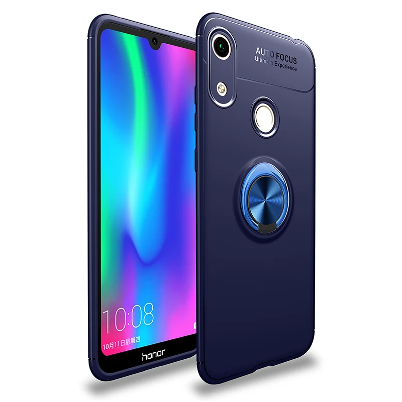 

Magnetic Ring Case For Honor-8A Pro Case Soft Silicone Shockproof Back Cover For Huawei Honor-8A Honor-8X Phone Case