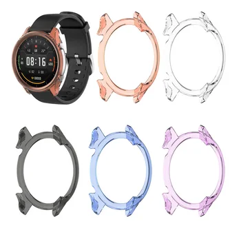 

Protective TPU Frame Cover Case Shell for Xiaomi watch color for mi watch color smart watch cover Skin Shell Soft