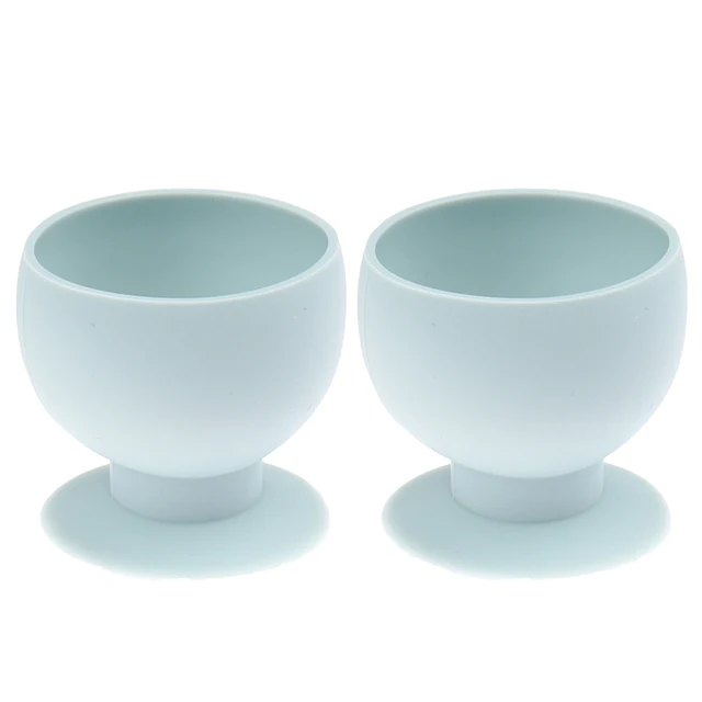 2pcs Cup type door knob Dust covers Round Rubber Wall Protector Door Handle Bumper Guard Stopper Baby Safety Supplies Crash Pad BL