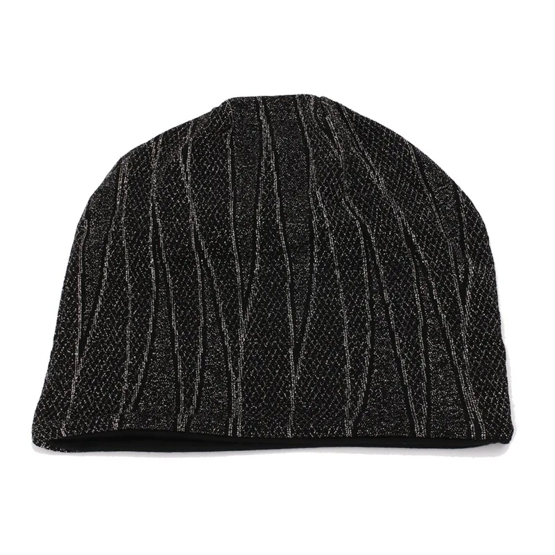 Женская шапка мужская шапочка золотая нить змеиная вязаная шапка ветрозащитная теплая удобная хлопковая шапка Теплый головной убор аксессуары для одежды