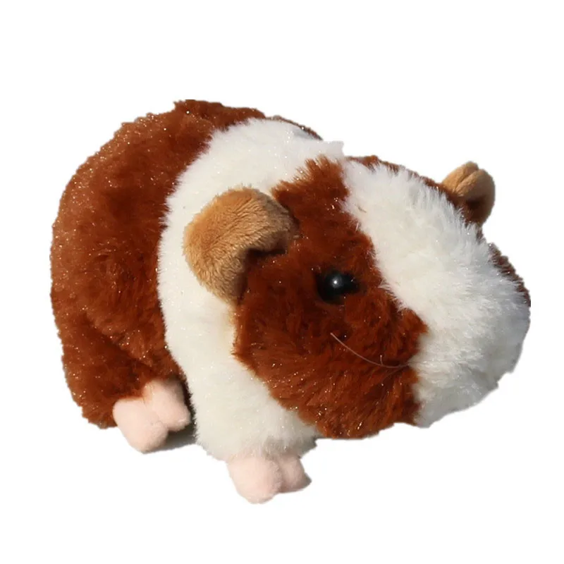 Реалистичная морская свинья плюшевые игрушки имитация мыши мини хомяк плюшевая Мягкая Игрушка Животные Развивающие игрушки для детей 15 см