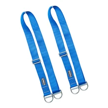 22KN Скалолазание Веревка петля плоский шнур дерево хирургии протектор шестерни инструменты 2 м+ 1,5 м