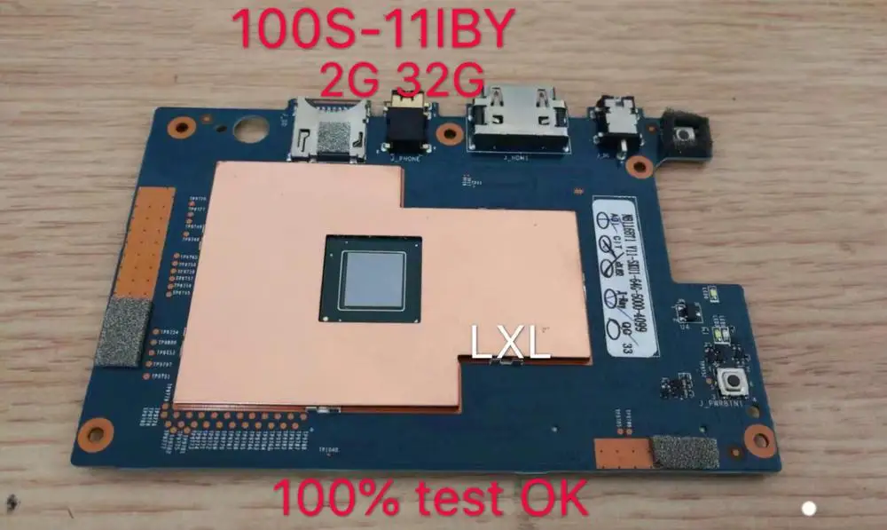 

New Motherboard for Thinkpad 100S-11 IBY laptop Motherboard CPU:Z3735F 2G RAM (64G/32G) 80R2 FRU 5B20K38932 5B20K38955