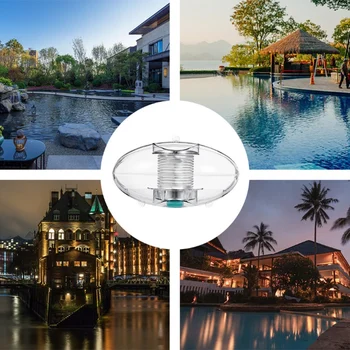 

New Solar Water Floating Light Outdoor Park Water Floating Light with Threading Hole Colorful Water Floating Light