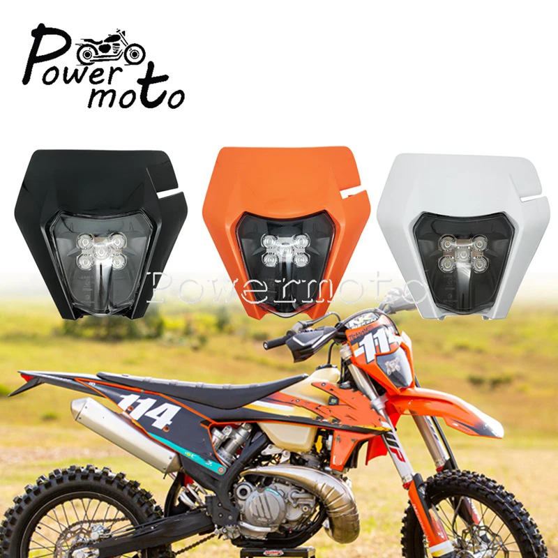 Светодиодный E8 головной светильник Универсальный Enduro двойной спортивный