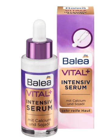 Новинка! Интенсивная Эффективная Сыворотка Balea Германия Vital + для зрелой кожи