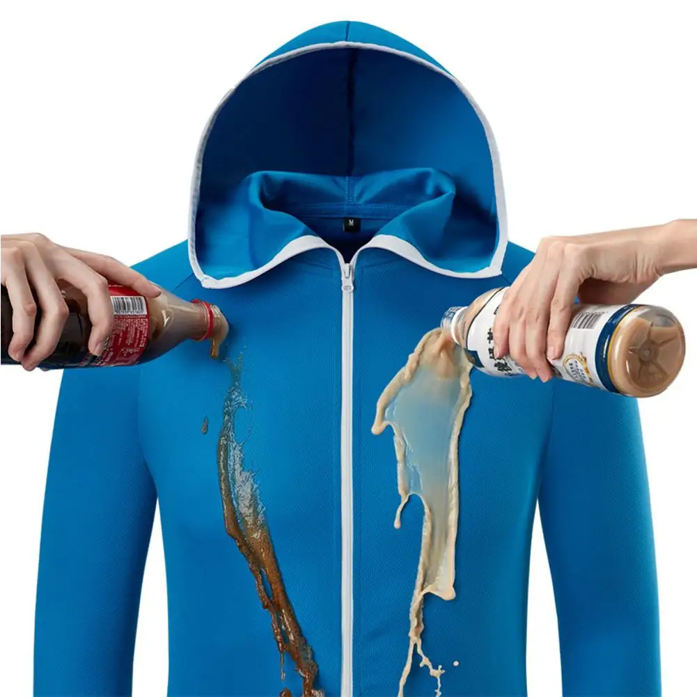 1 шт плюс размер Летний Открытый Быстросохнущий ледяной шелк водонепроницаемый противообрастающий рыболовный костюм дышащий ультра-тонкий рыболовный костюм - Цвет: blue