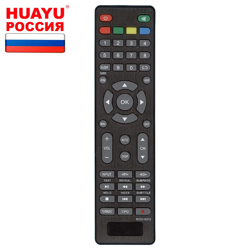 Пульт HUAYU RC01-S512 для телевизоров Akai LEA-24K39P/LEA-32H50P/LEA-49K40M | Электроника