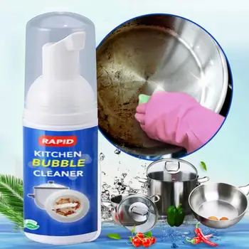 

30ml Bubble Cleaner Kitchen Cleaning Foam Cleaner Household Kitchenware Descaling Detergent All-Purpose Bubble Cleaner
