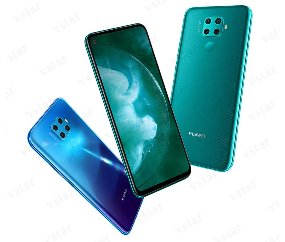 Смартфон huawei Nova 5z, 6,26 дюймов, Kirin 810 Ai, четыре ядра, Android 9,0, разблокировка отпечатков пальцев, Поддержка Google play