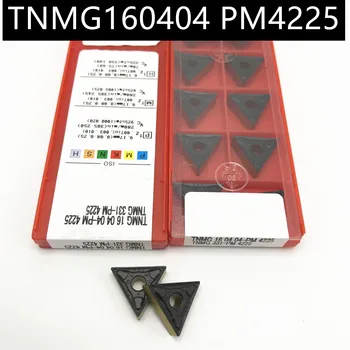 

10PCS TNMG160404 PM4225 Carbide Insert Turning Tool Turning Milling Cutter CNC Cutting Tool Slot Cutting PM 4225