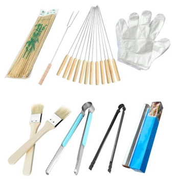 

Barbecue Party Outdoor Barbecue Tools Bbq Barbecue Accessories Barbecue Supplies Eight Sets