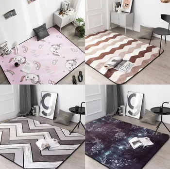 

Geometric Style Floor Mat Crawling Carpet Hopscotch Play Rugs And Carpets/child Room Creeping Tapete Para Sala Tapis Salon