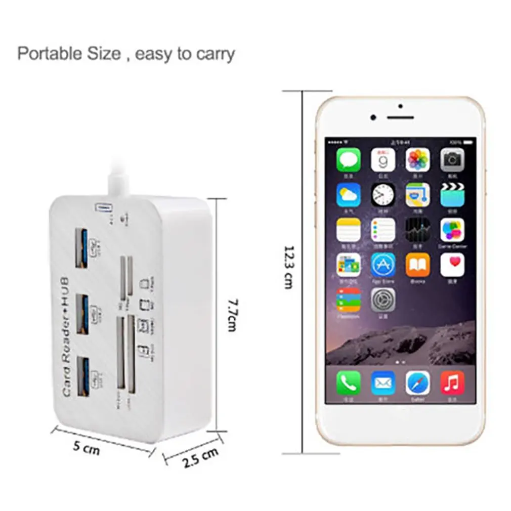 Концентратор USB/Type C разветвитель USB 3 0 Micro типа кардридер все в одном адаптер для