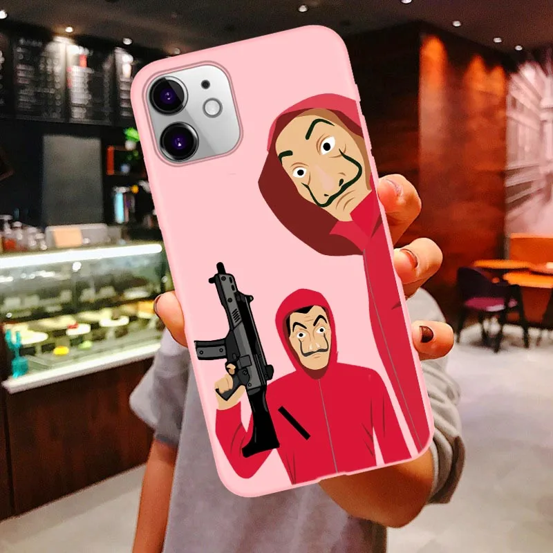 Чехол для iPhone 11 Pro Max Money Heist House Of papel для телефона iPhone 6S 6 7 8 Plus XS MAX XR x