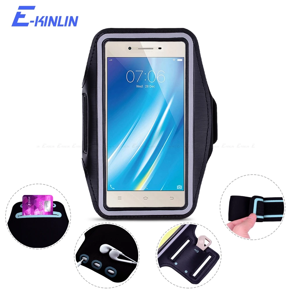 Открытый повязка на руку чехол для BBK vivo Y53 Y53i Y55s Y50 Y51 Y51s Y70s Y71 Y75 Y75S Y79 Y65 Y67 Спорт Бег