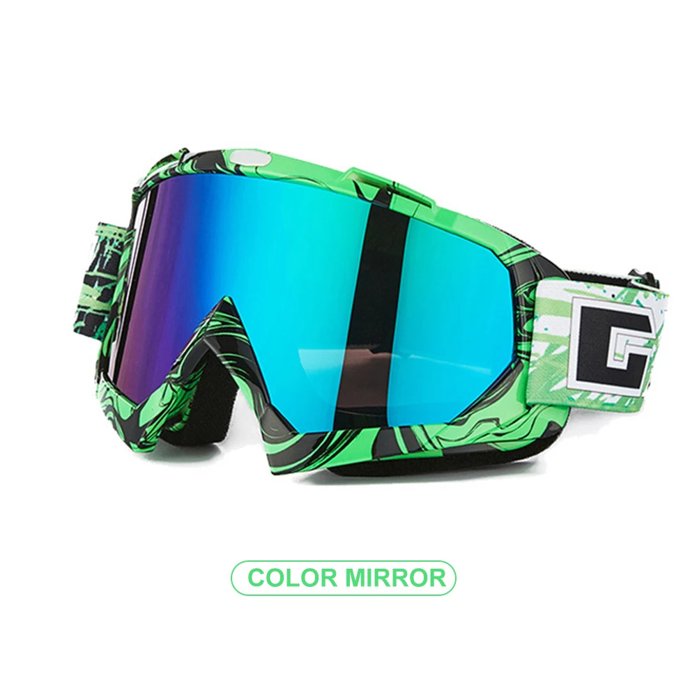 Motorcycle Windshield Goggles Sports Glasses Simple Style Motorcycle Goggles Scratch-Resistant Skiing TPU PC Fashion