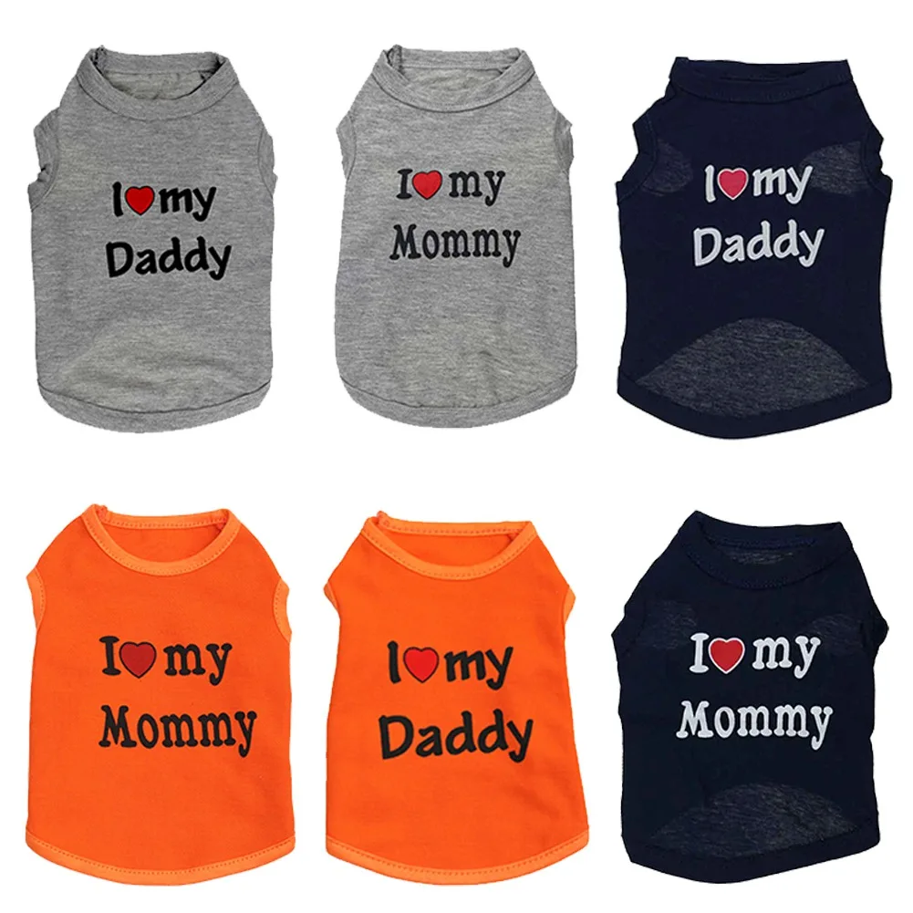 

Cute Cat Clothes Spring Summer Pet Clothing For Cat Pet Jacket Printed Vest Costume Funny Apparel Cat Clothing