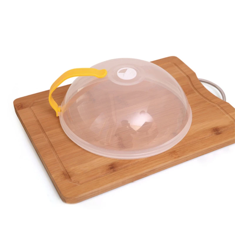 1PC Microwave Cover Microwave Oven Food Cover Kitchen Accessories Transparent Anti Sputtering Household Random Color Fresh microwave splatter cover
