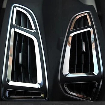 For Ford Focus MK3 2012-2018 Car Accessories Interior Dashboard Air  Conditioner Vent Trim Decorative Sticker LEFT HAND Driving