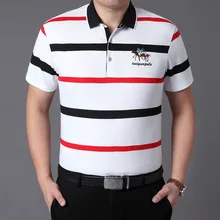 С коротким рукавом лето новая вышитая Мужская дикая с коротким рукавом Красивая рубашка с отворотом