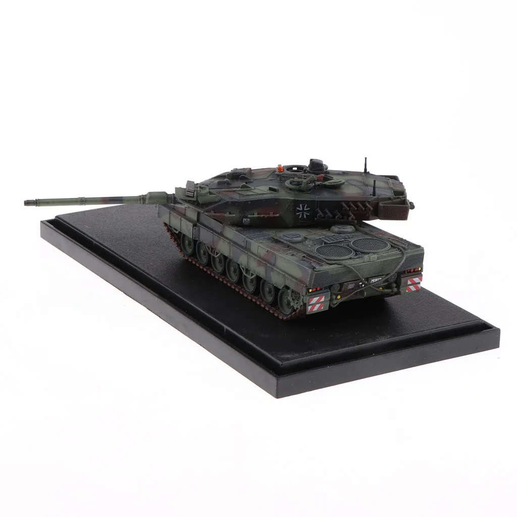 1:72 литая немецкая модель основного боевого танка Leopard 2A6 автомобиля времен Второй