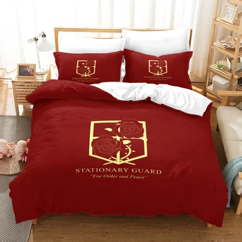 

Modern Simple Design Bedding Set Red Rose unicorn Duvet Cover for Adults King Size Nordic 3d Quilt Double Bed Set Bed Linens