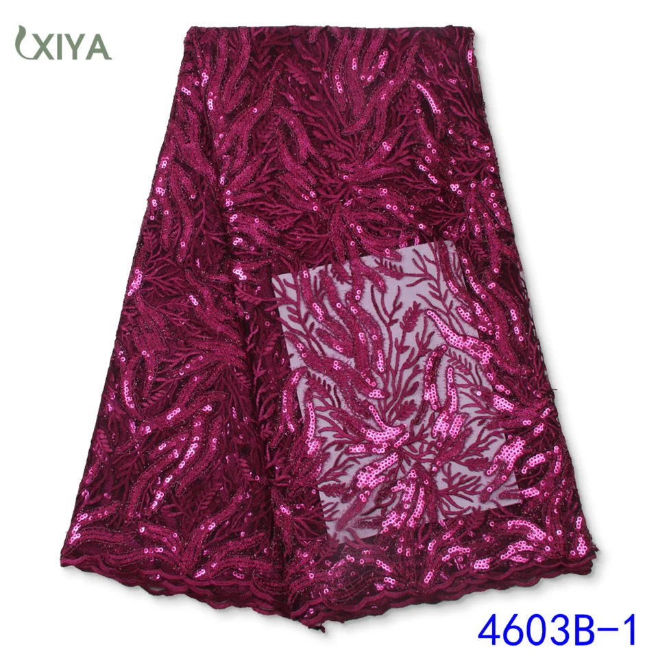 Sequin Tulle Lace Fabric African Sequence High Quality Nigerian French Mesh Net for Sew APW4603B | Дом и сад