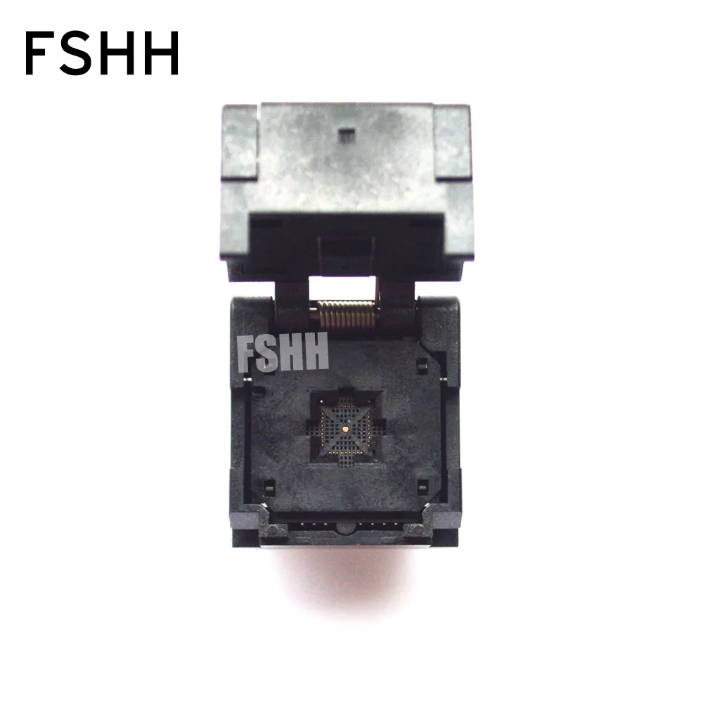 

IC TEST Clamshell QFN36 test socket WSON36 DFN36 MLF36 IC SOCKET Foot spacing=0.4mm Size=5mmx5mm
