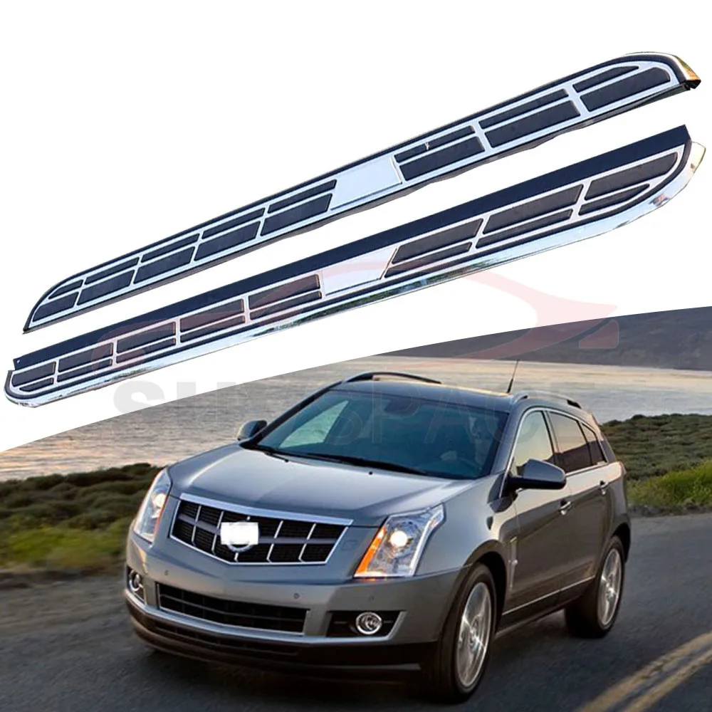 Боковой Шаг подходит для Cadillac SRX 2010- Беговая доска nerf бар 2 шт. левый и правый алюминиевый боковой шаг боковая педаль