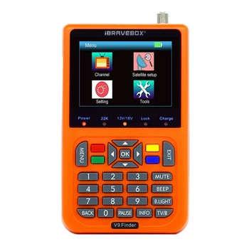 

IBRAVEBOX LCD V9 Finder Digital Satellite Finder LCD Satellite Finder Digital Satellite Signal Finder Meter Satellite Finder 3.5