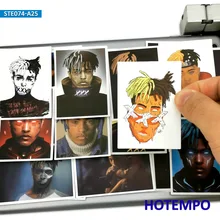

25pcs American Rapper XXXtentacion Poster Fashion Style Decals Stickers Pack for Phone Laptop Luggage Guitar Skateboard Sticker