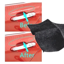 2 pçs corrigir limpar pano de reparo do risco do carro nano meterial para a luz do carro pintura remover ferramentas superfície reparação do carro pano acessórios do carro