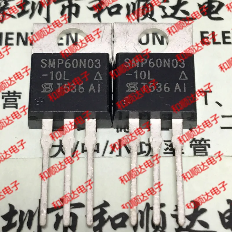 /5 шт/SMP60N03-10L до-220